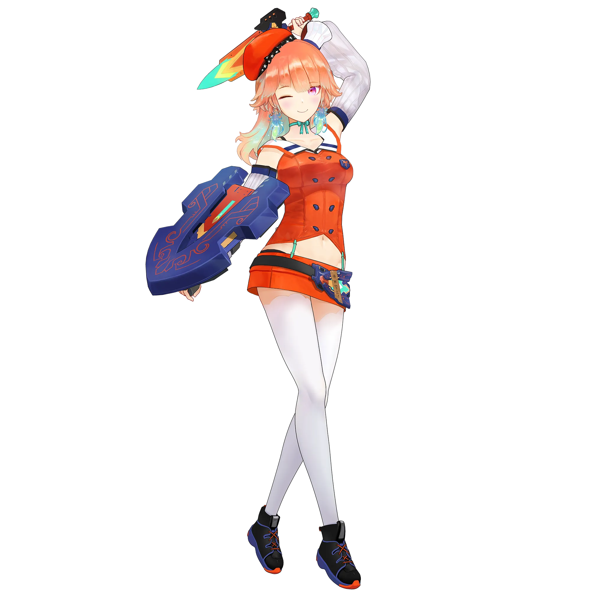 Takanashi Kiara phoenix hololive myth VTuber official model KFP tenchou