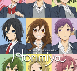 Horimiya anime official key visual with Kyoko Hori and Izumi Miyamura
