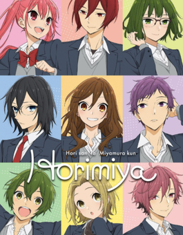 Horimiya anime official key visual with Kyoko Hori and Izumi Miyamura