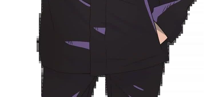 Satoru Gojo from Jujutsu Kaisen with the blindfold on, the top ranked hot anime guy