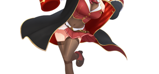 Houshou Marine VTuber pirate captain official 2D model