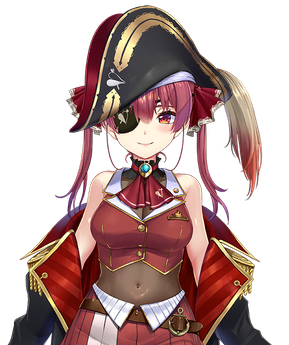 Houshou Marine Hololive Gen 3 debut character portrait