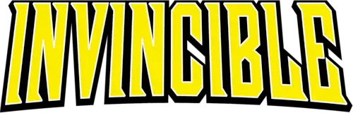 Invincible official series title card logo