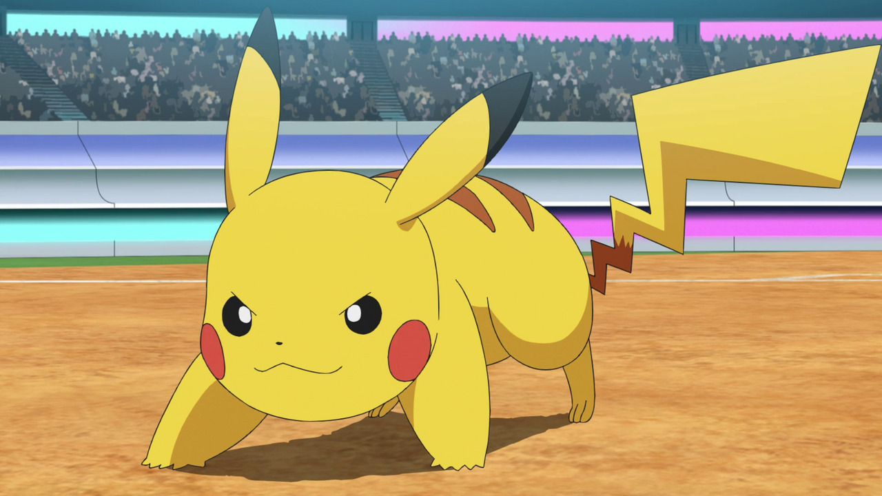 Ash Ketchum and Pikachu in the Pokemon anime