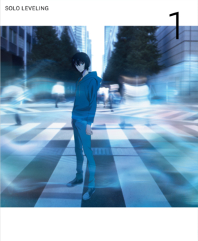 Sung Jin-woo in the Solo Leveling anime by A-1 Pictures