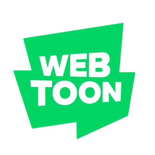 Naver Line Webtoon manhwa platform logo