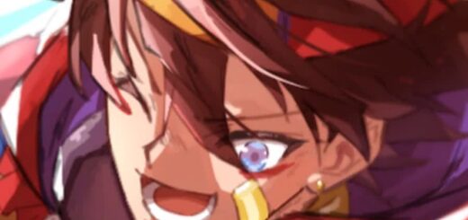 Sun Kenji VTuber 2D Live2D model with spiky brown hair and blue eyes