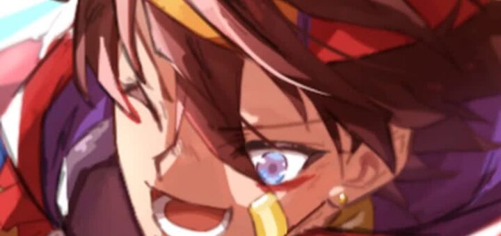 Sun Kenji VTuber 2D Live2D model with spiky brown hair and blue eyes