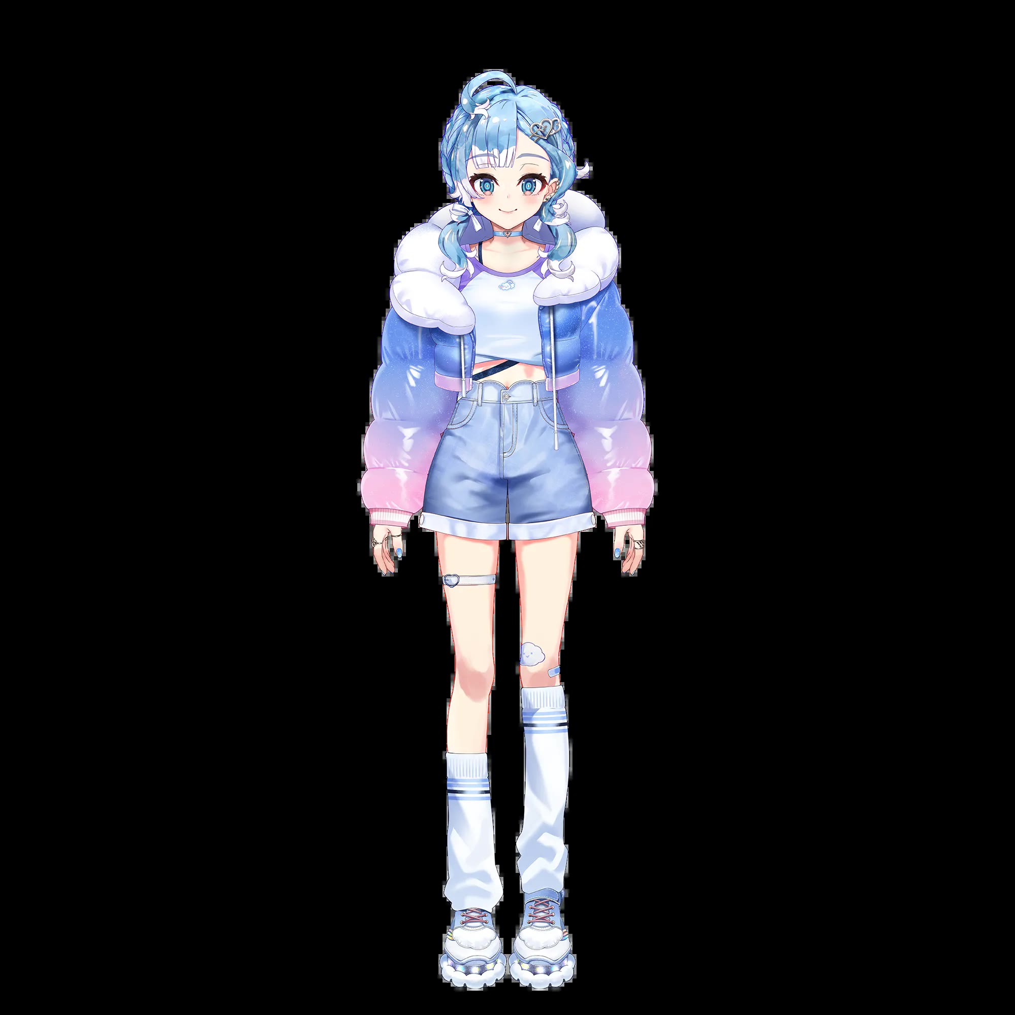 Kobo Kanaeru official VTuber art shown because no confirmed face reveal photo of her exists