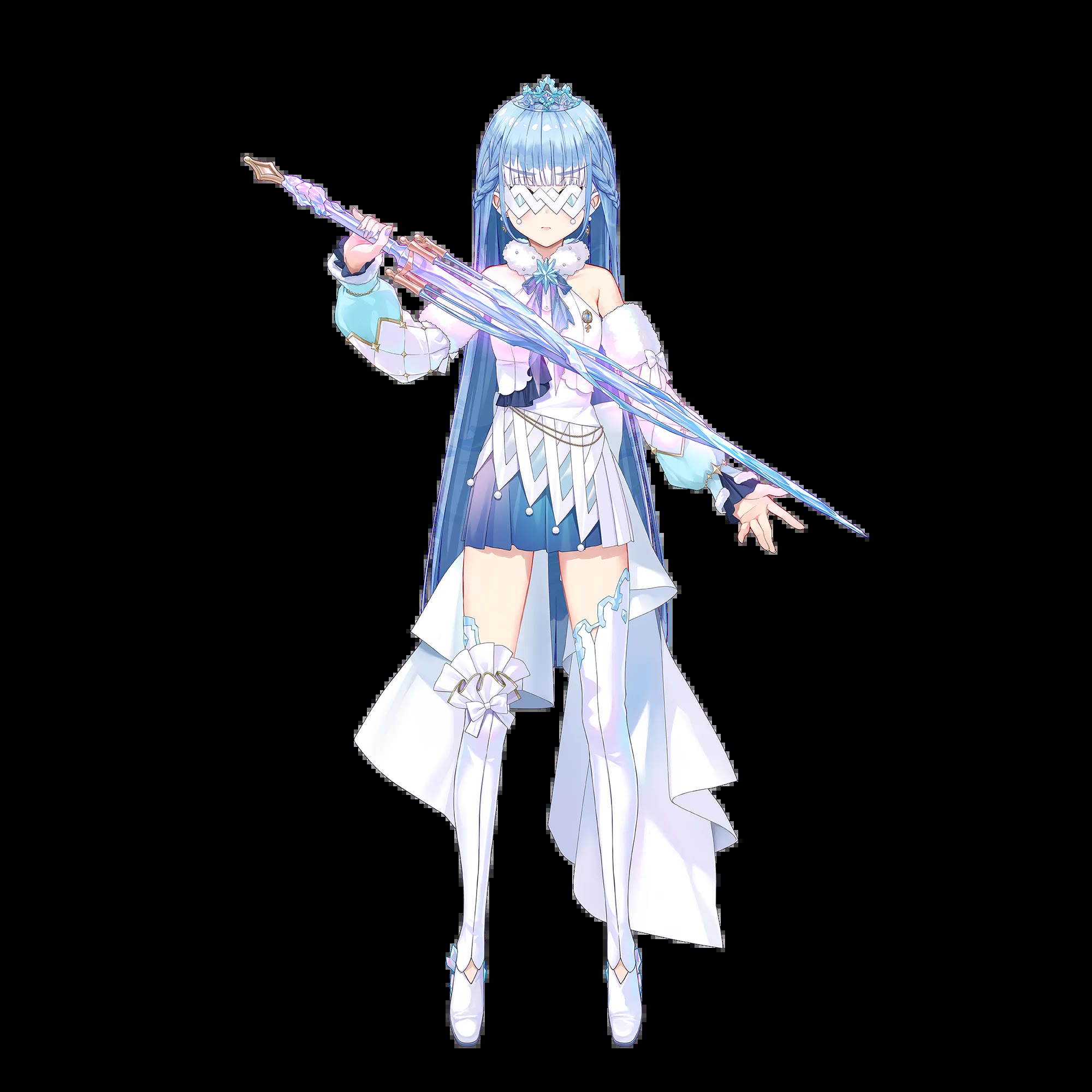 Kobo Kanaeru rain master ceremonial outfit with umbrella spear and cloud motif regalia