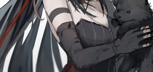 Layna Lazar VTuber model the Blood Mother gothic girl with syringe blood crown