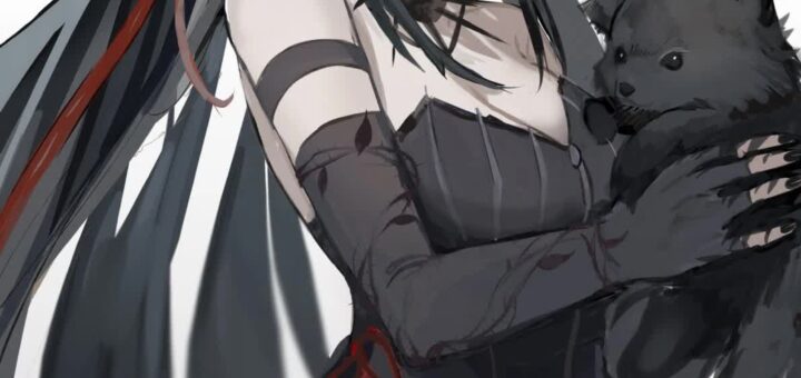 Layna Lazar VTuber model the Blood Mother gothic girl with syringe blood crown