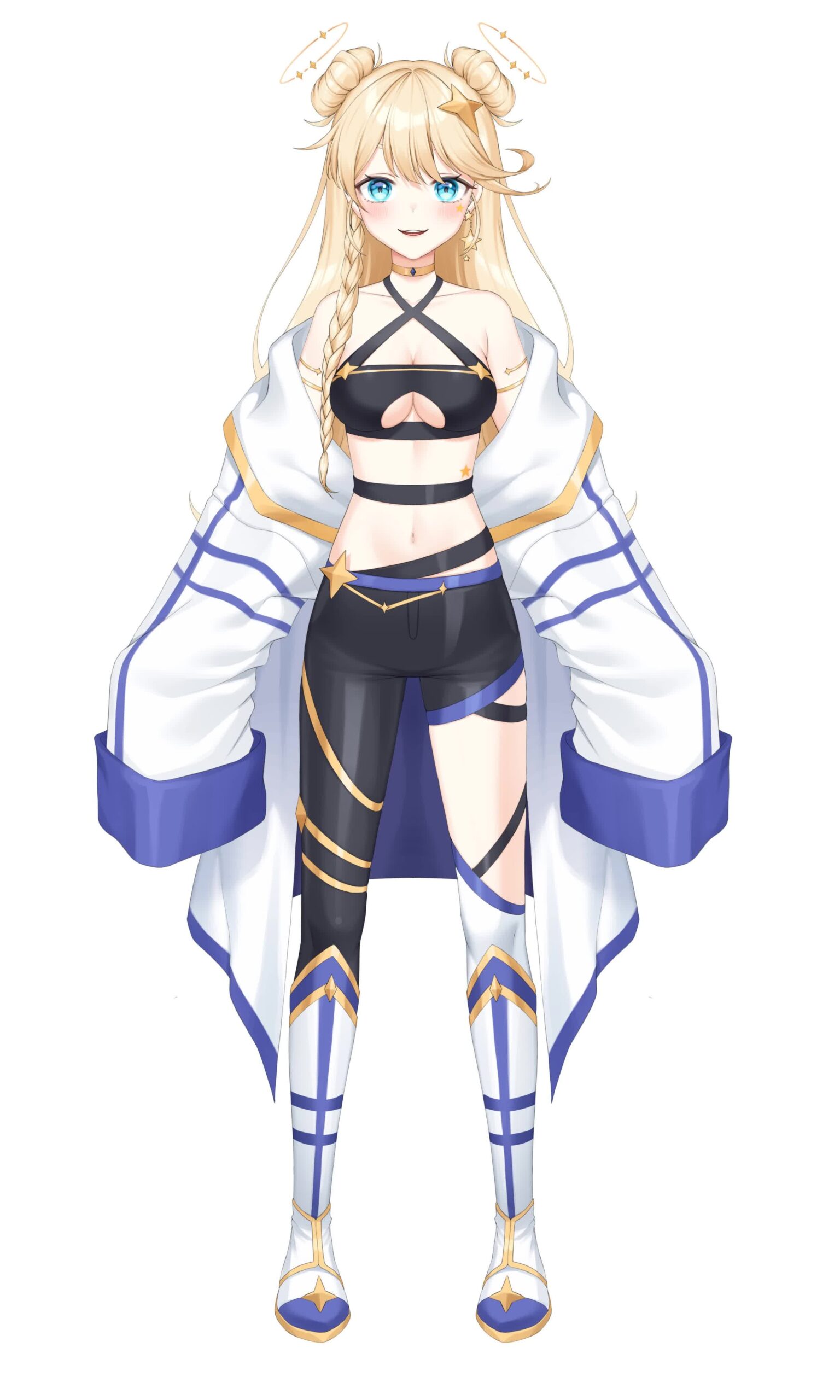 Kaneko Lumi CyberLive first generation debut illustration by artist Xiho