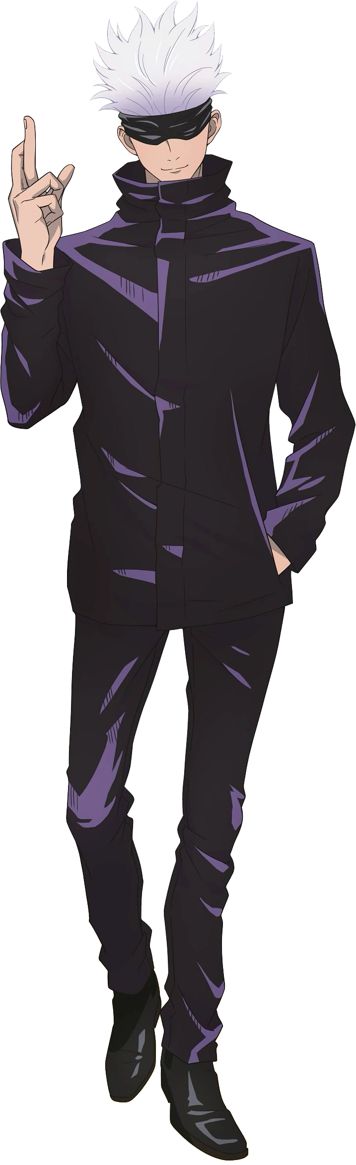 Gojo Satoru from Jujutsu Kaisen a name meaning to understand or enlightened
