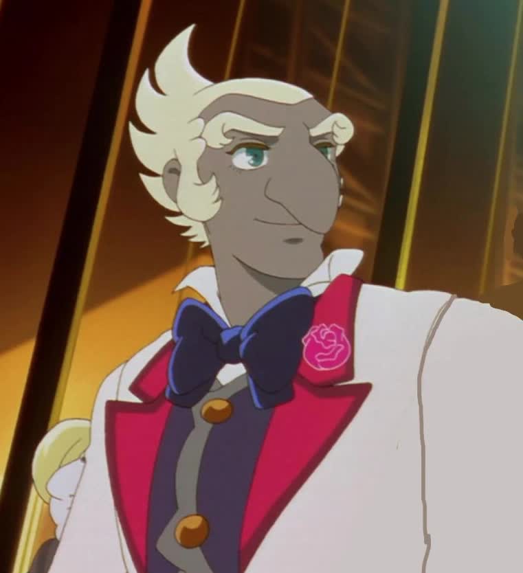 Duke Red the powerful ruler from the Metropolis 2001 anime