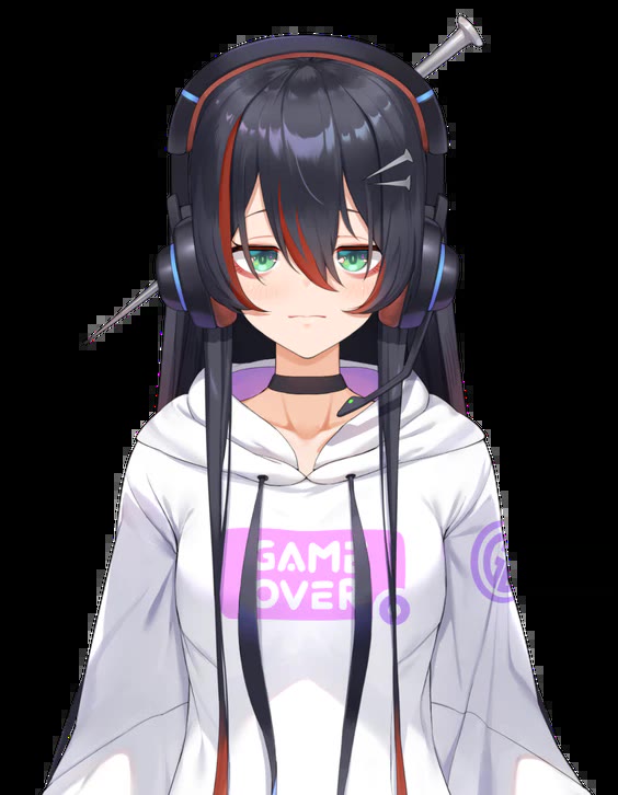Mika Melatika, the Nijisanji ID Kuntilanak ghost VTuber, in her official past life model art.