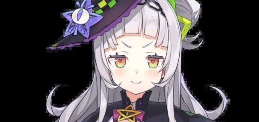 Murasaki Shion Hololive VTuber purple mage model