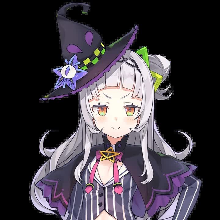 Murasaki Shion Hololive VTuber purple mage model
