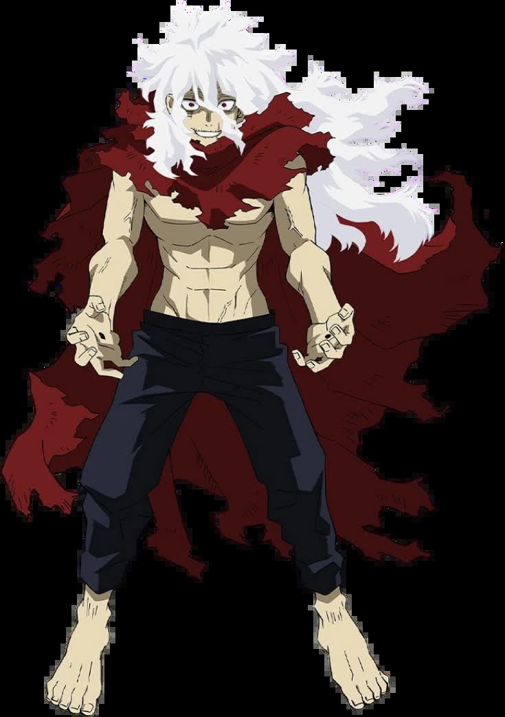 Tomura Shigaraki in his Final War form from My Hero Academia