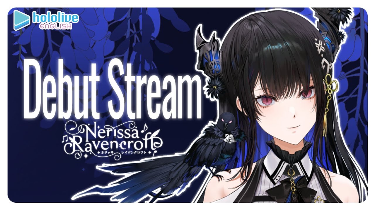 Nerissa Ravencroft debut stream screenshot