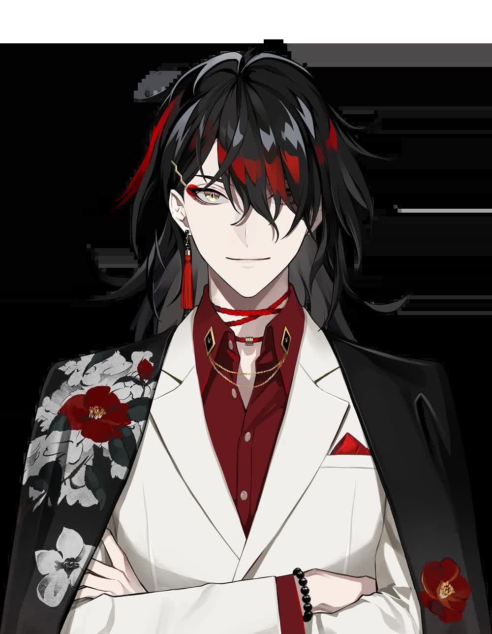 Vox Akuma official Live2D model art the most popular Nijisanji EN vtuber from Luxiem