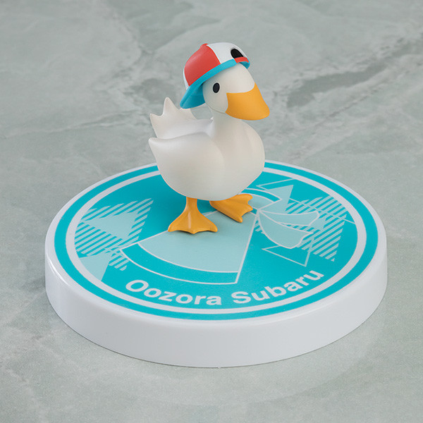 Subarudo, Oozora Subaru's little white duck mascot wearing her signature yellow baseball cap