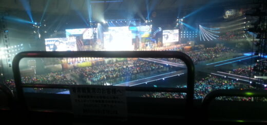 AKB48 idol group performing for fans who back their oshimen favorite member