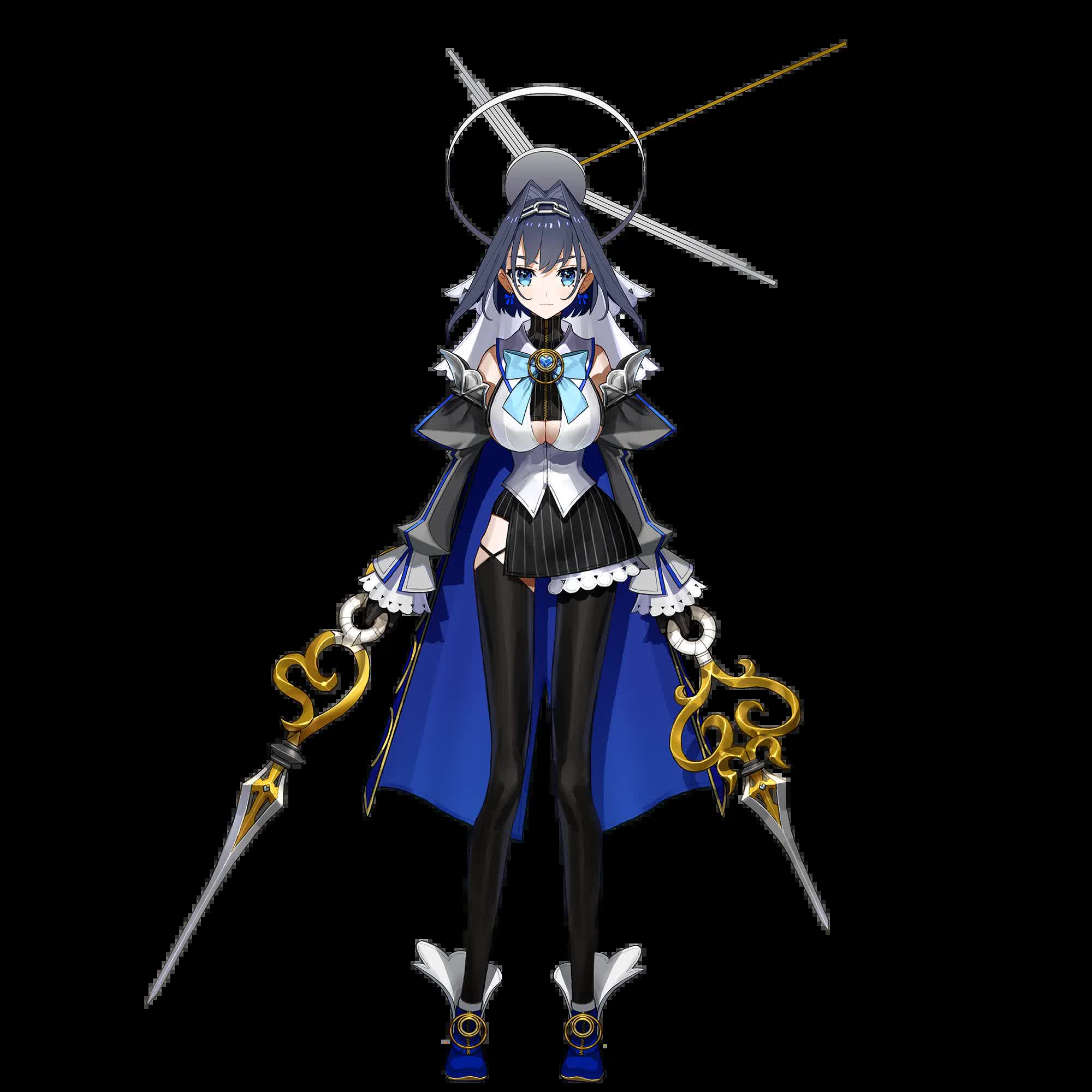 Ouro Kronii Warden of Time outfit with clock and gear motifs