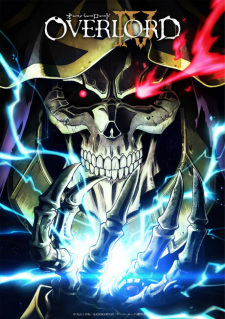 Overlord season 4 key visual of Ainz Ooal Gown as the Sorcerer King