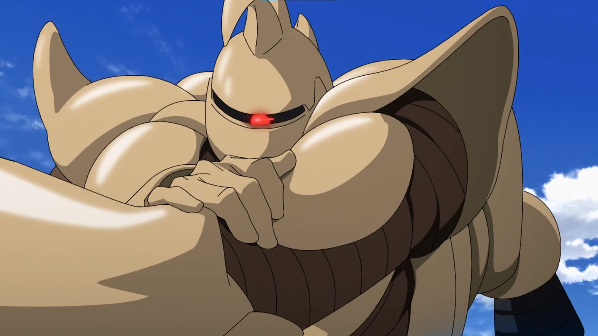Pluto anime battle robot Hercules one of the seven great robots
