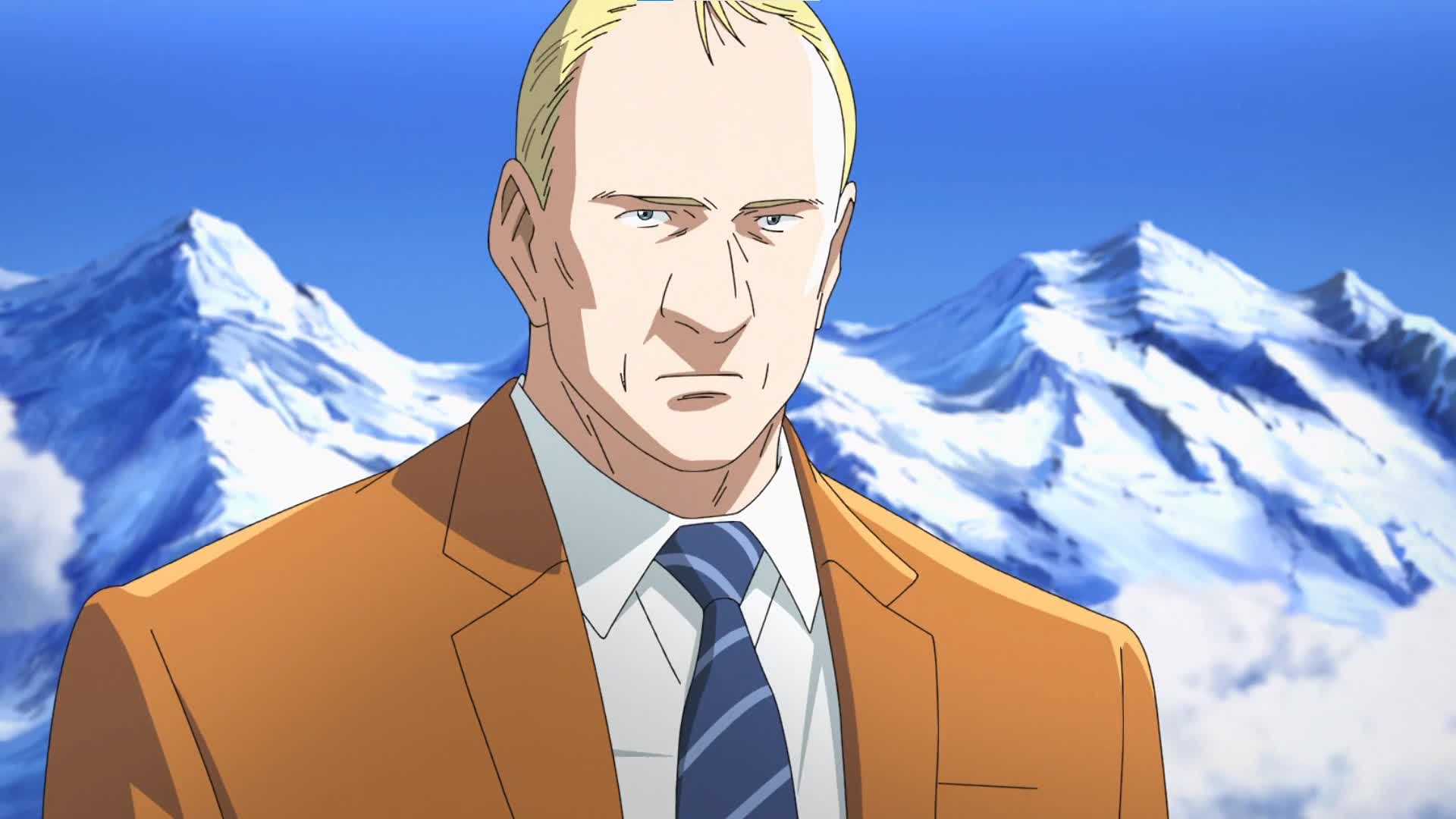 Pluto anime robot detective Gesicht investigating a case