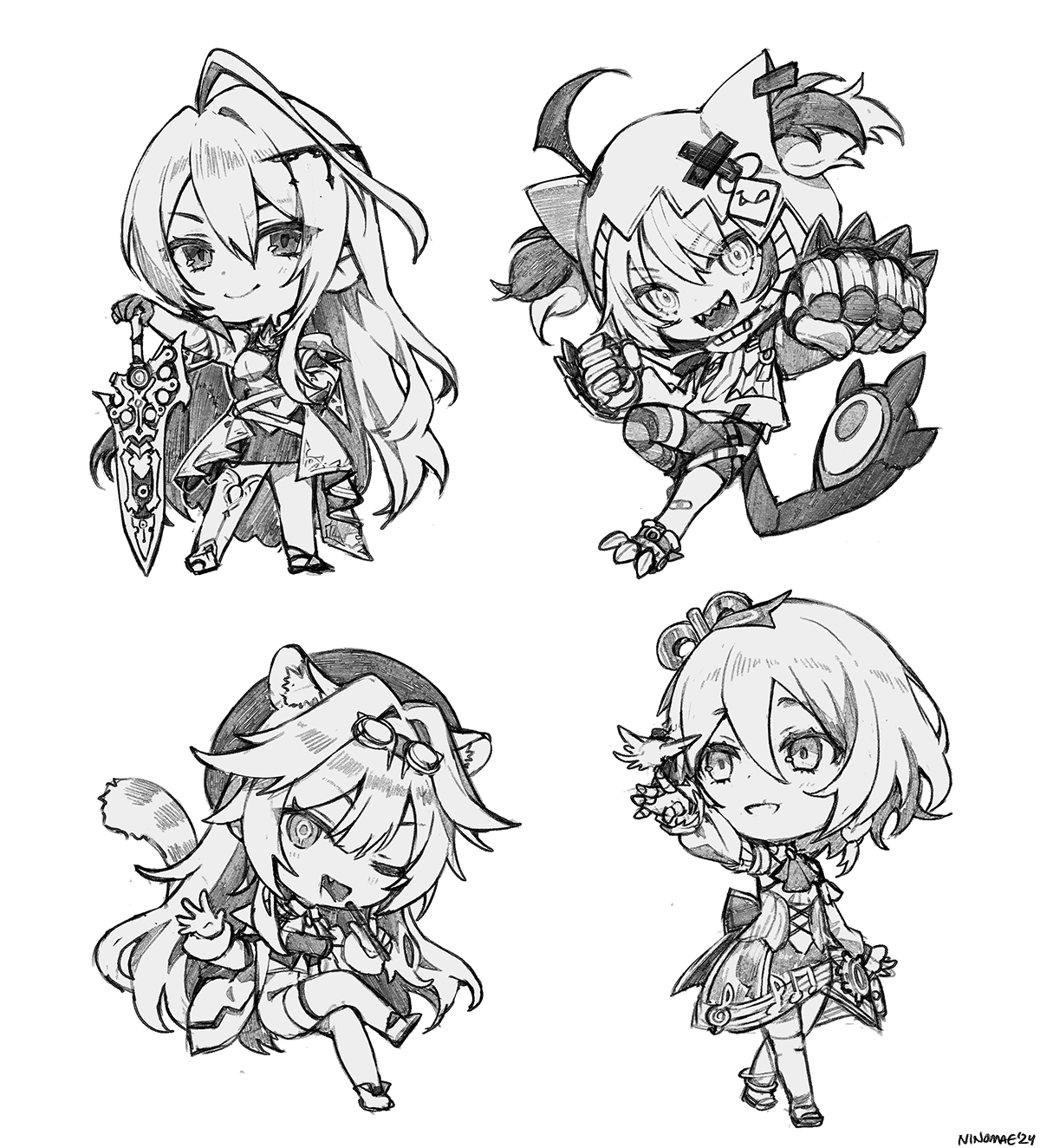 Hololive Justice debut lineup Raora Panthera Elizabeth Rose Bloodflame Gigi Murin Cecilia Immergreen
