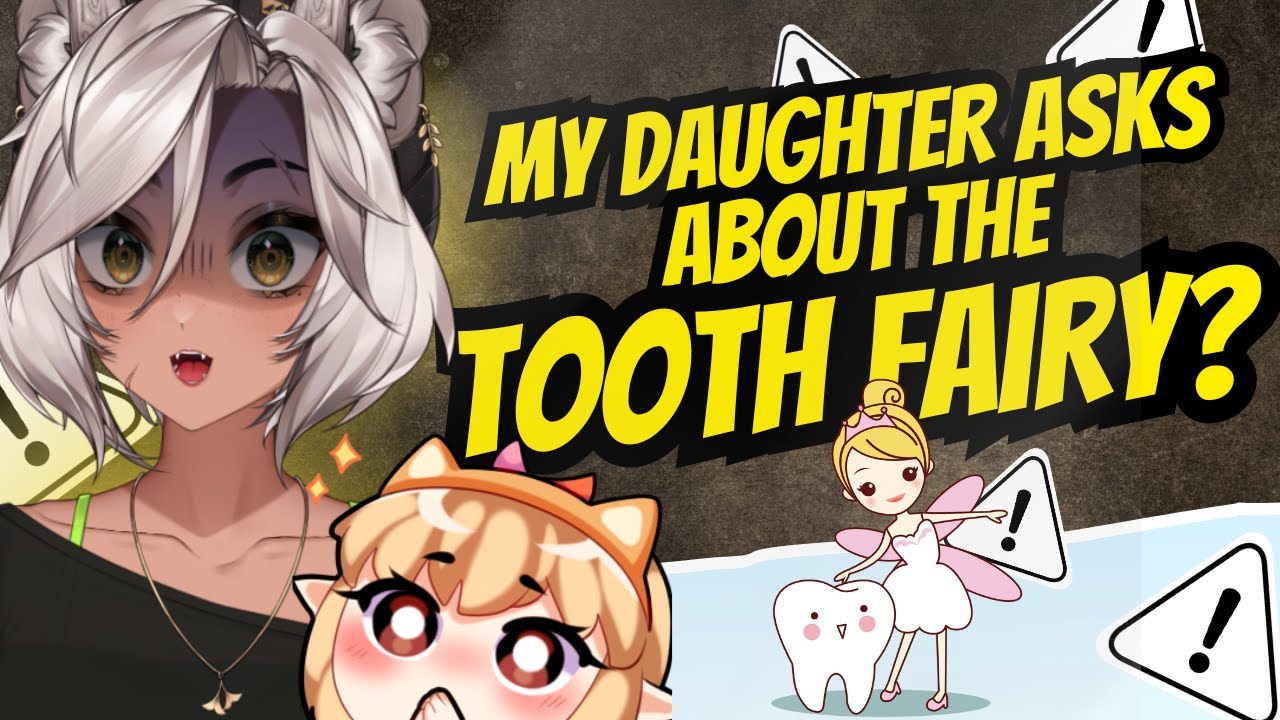 Sansin VTuber cozy stream where her daughter asks her about the tooth fairy