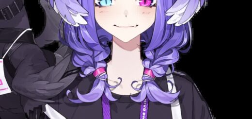 Selen Tatsuki official Nijisanji EN sky dragon VTuber model portrait