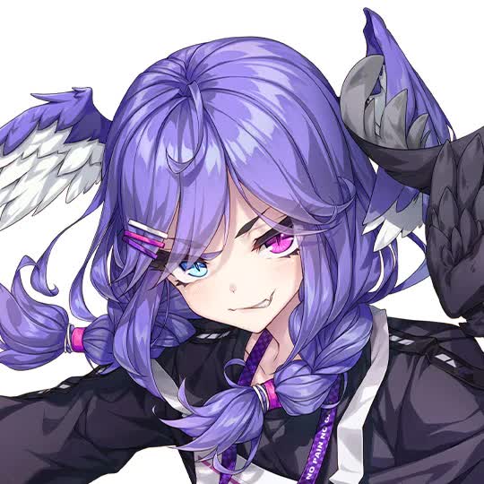 Selen Tatsuki VTuber model key visual headshot