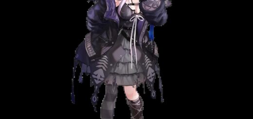 Shiori Novella official Hololive VTuber 2D model with gothic storybook design and eye motif