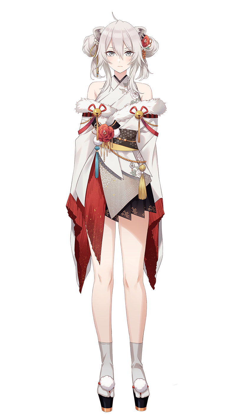 Shishiro Botan official Hololive model art by Tomari