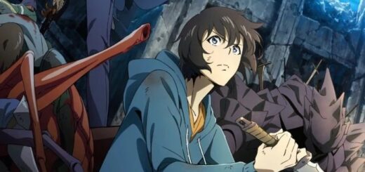 Solo Leveling anime official key visual featuring Sung Jinwoo