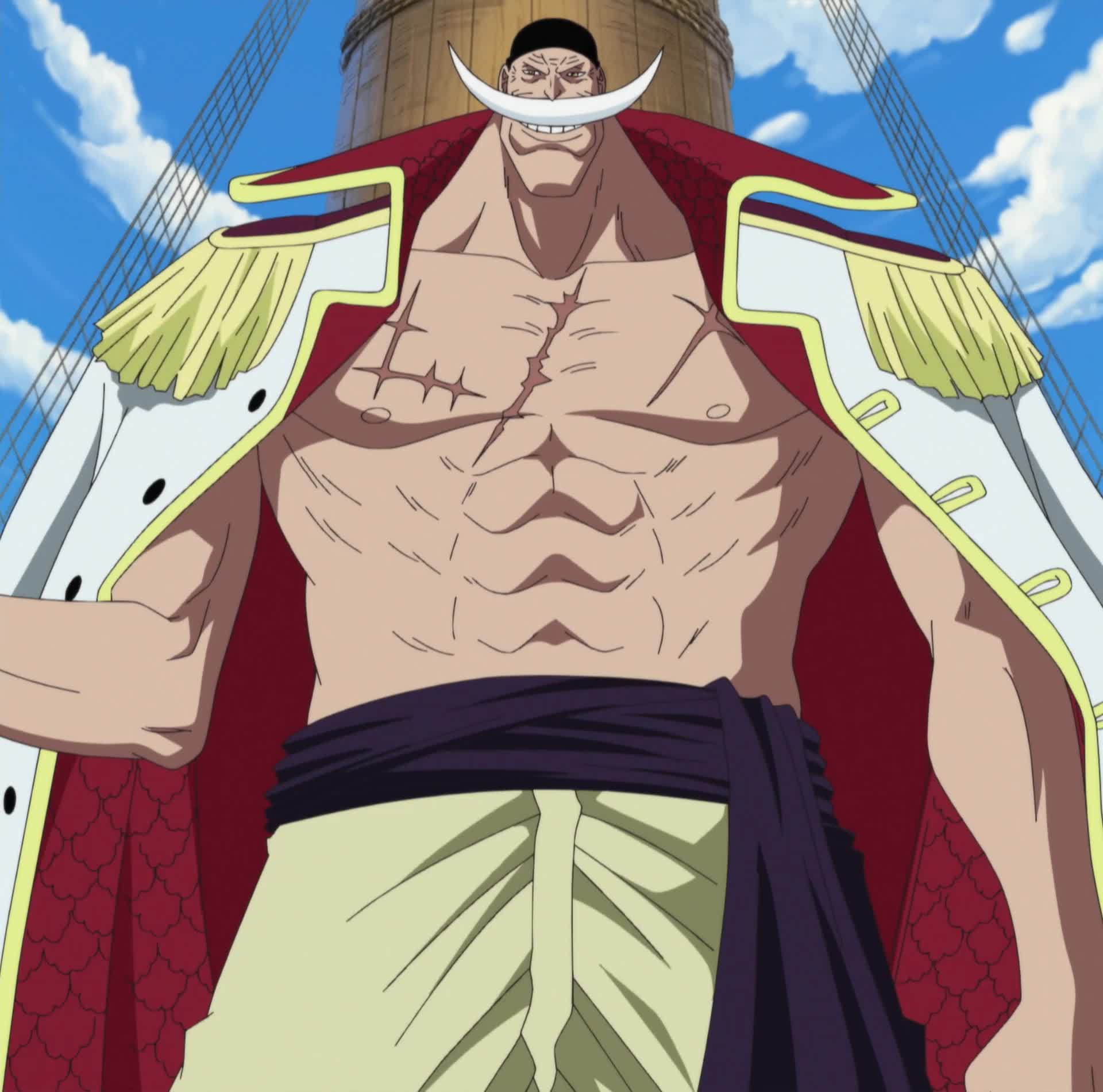 Edward Newgate Whitebeard from One Piece, the Strongest Man in the World