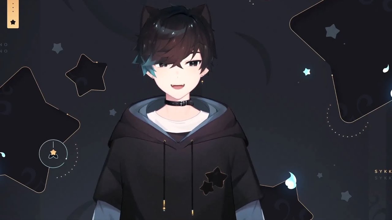 Sykkuno reacting to his VTuber model debut on stream