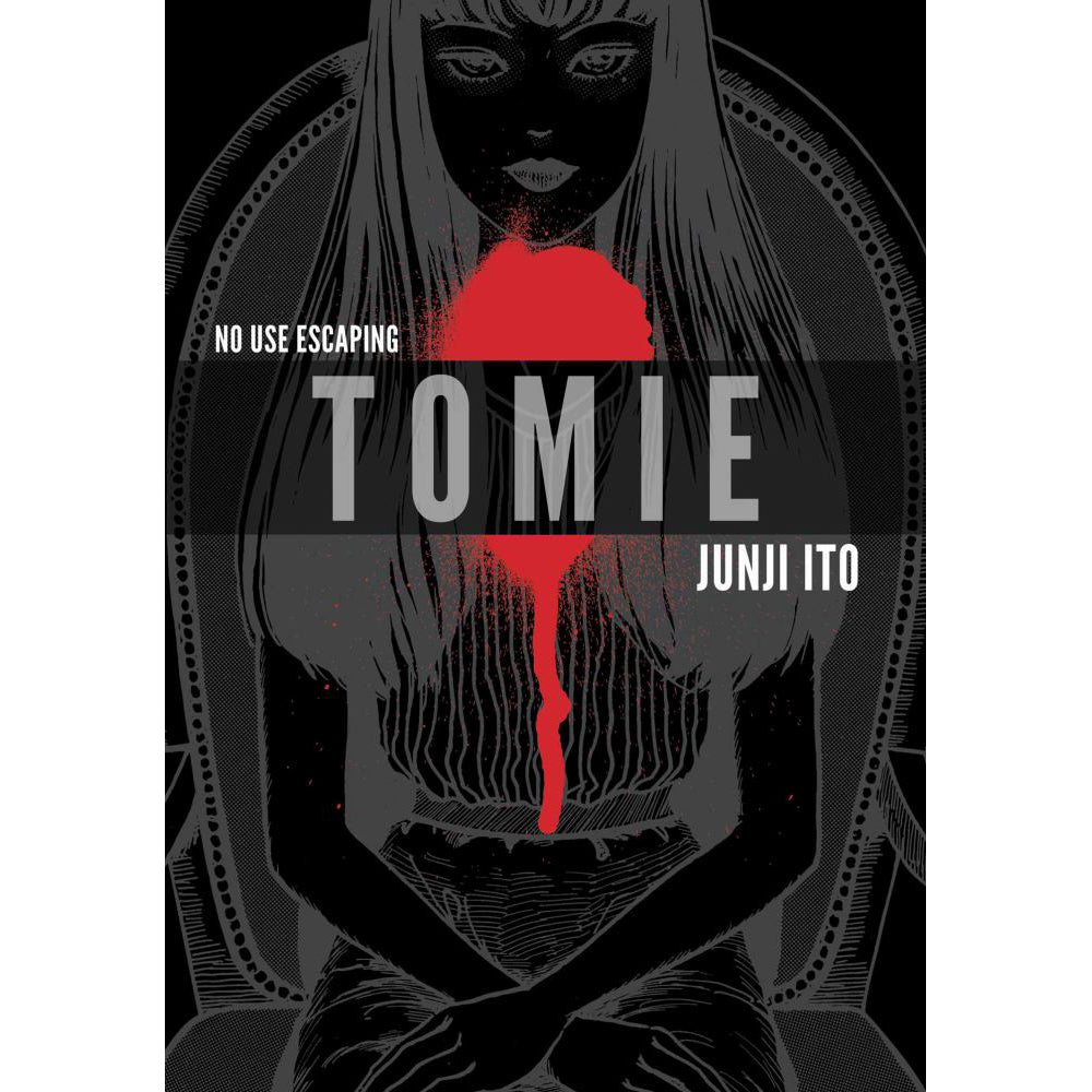 Tomie Complete Deluxe Edition manga cover by Junji Ito showing Tomie Kawakami
