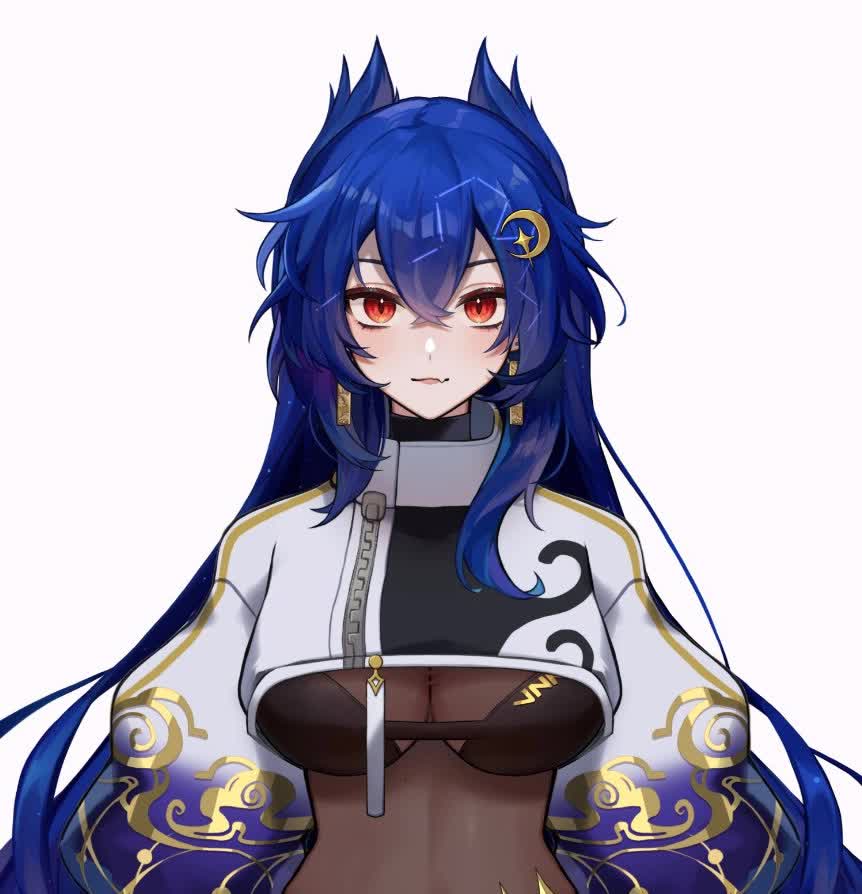 Vienna VTuber updated independent era model portrait with refreshed cosmic details