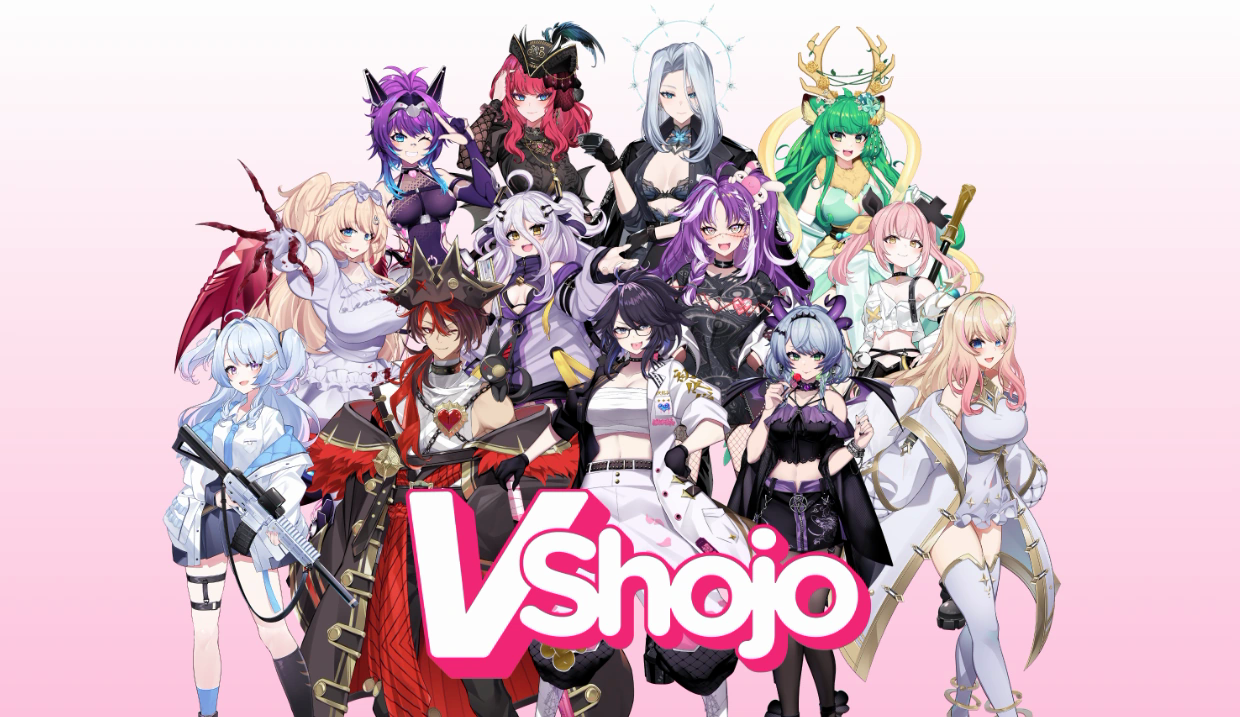 VShojo full final roster including the Japanese branch and NOVA idol unit shortly before the agency closure