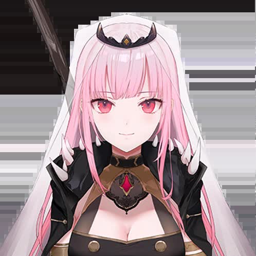 Mori Calliope grim reaper VTuber official model showing hidden meaning behind good VTuber names