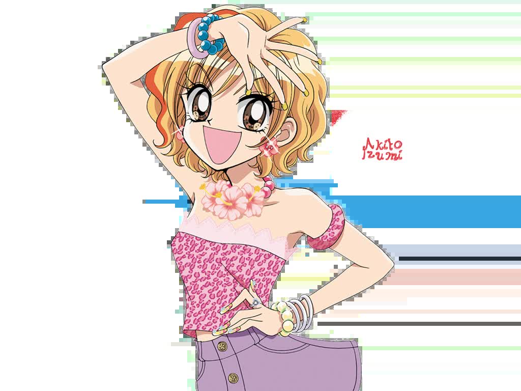 Ran Kotobuki the original gyaru anime character from Super GALS in Shibuya